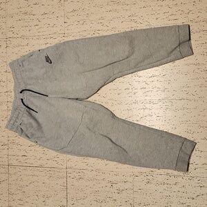 Nike Tech Grey Tapered Active Wear Sweat Pant Joggers